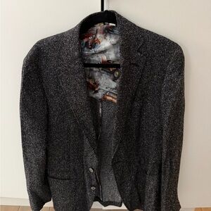 Robert Graham Gray Blazer - Size 38